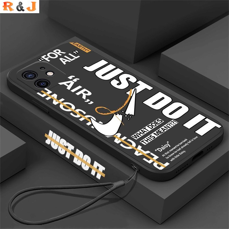 Soft Case Silikon Desain Brand Untuk IPhone 14 Pro Max 13 Pro Max 11 12 Xr XS 6 6S 7 8 Plus SE 2020