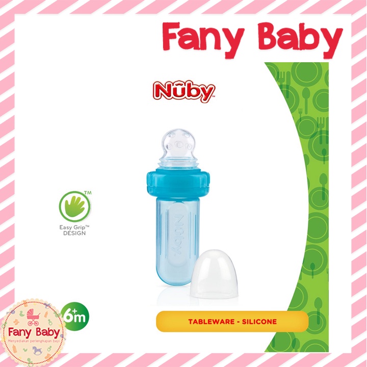 NUBY E-Z SQUEEZE FOOD FEEDER 3M+