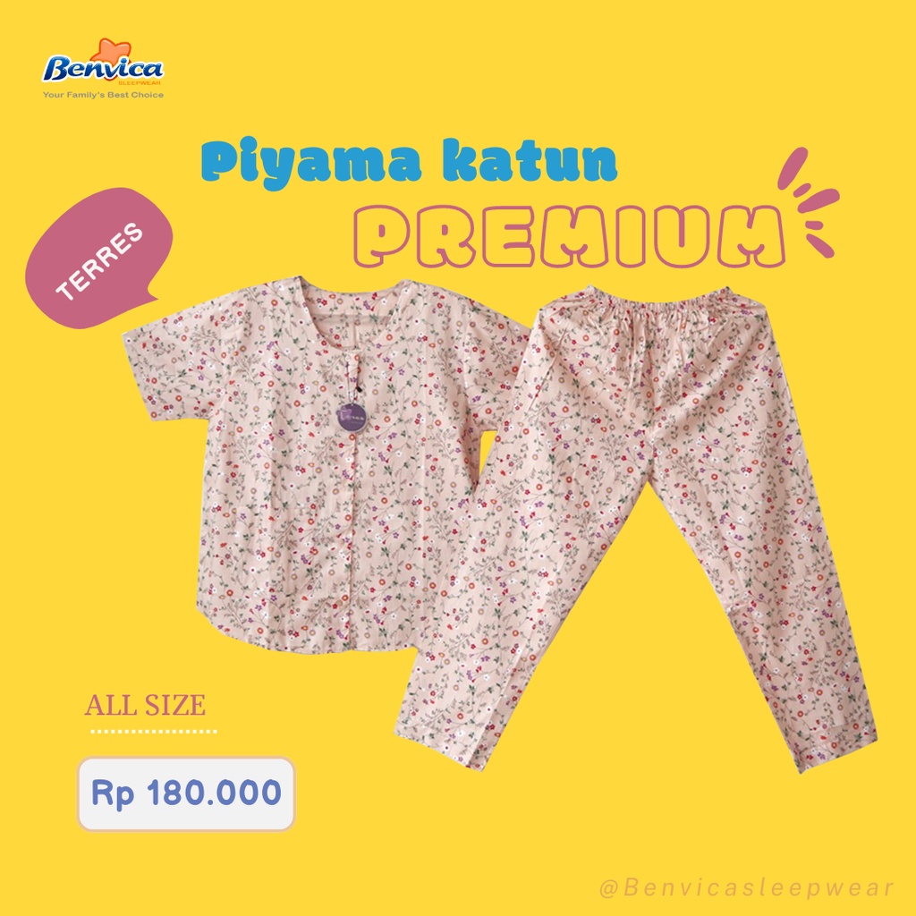 BAJU TIDUR DEWASA CELANA PANJANG KATUN JEPANG TERES ALL SIZE ADEM BANYAK MOTIF - C