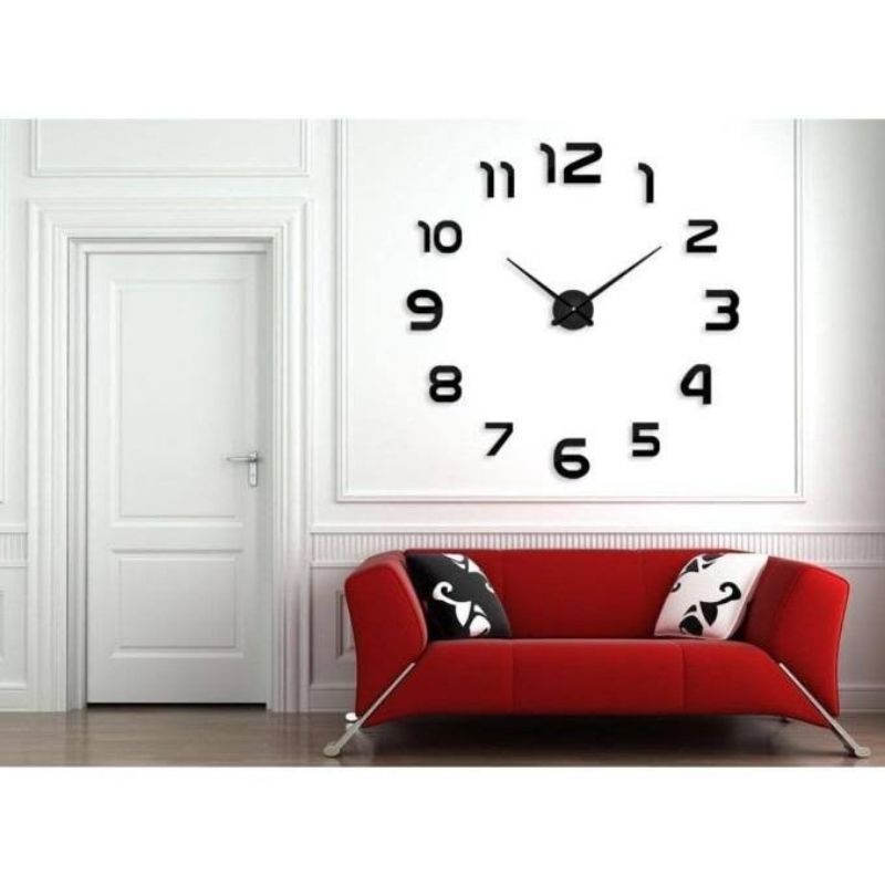 jam dinding tempel tembok DIY