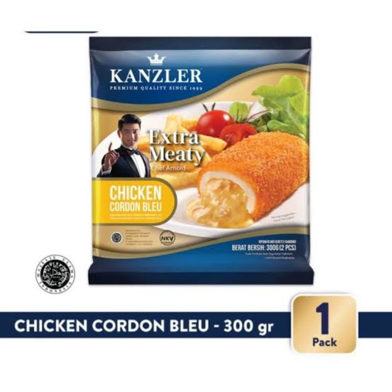 

Kanzler Extra Meaty Chicken Cordon Bleu 300gr(2pcs)