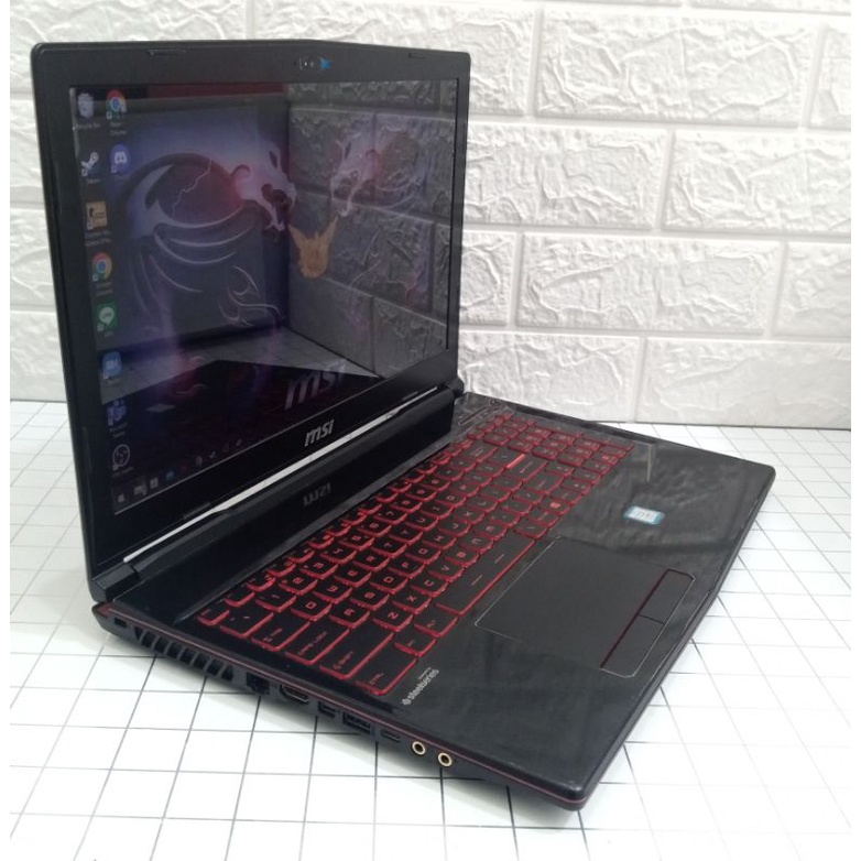 MSI GL63 8RCS Intel Core i7 8750 RAM 8Gb  SSD 240Gb Nvidia Geforce GTX 1050 4Gb