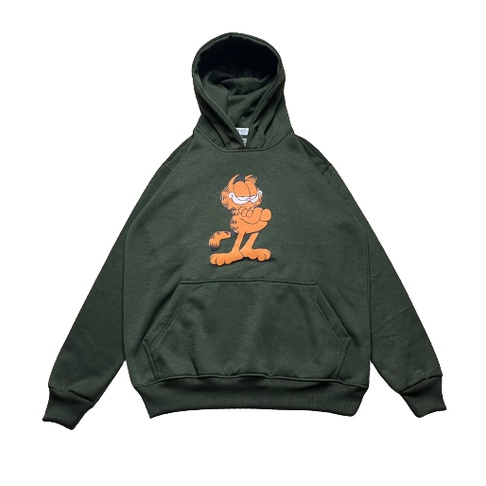 hoodie H*M garfield unisex oversize premium quality import jacket pria dewasa standar distro kekinia