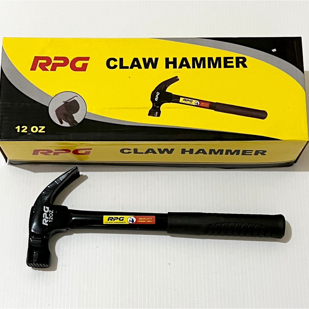 [6PCS] Palu Kambing Magnet Bergerigi GG Karet Claw Hammer RPG Gigi 12 OZ