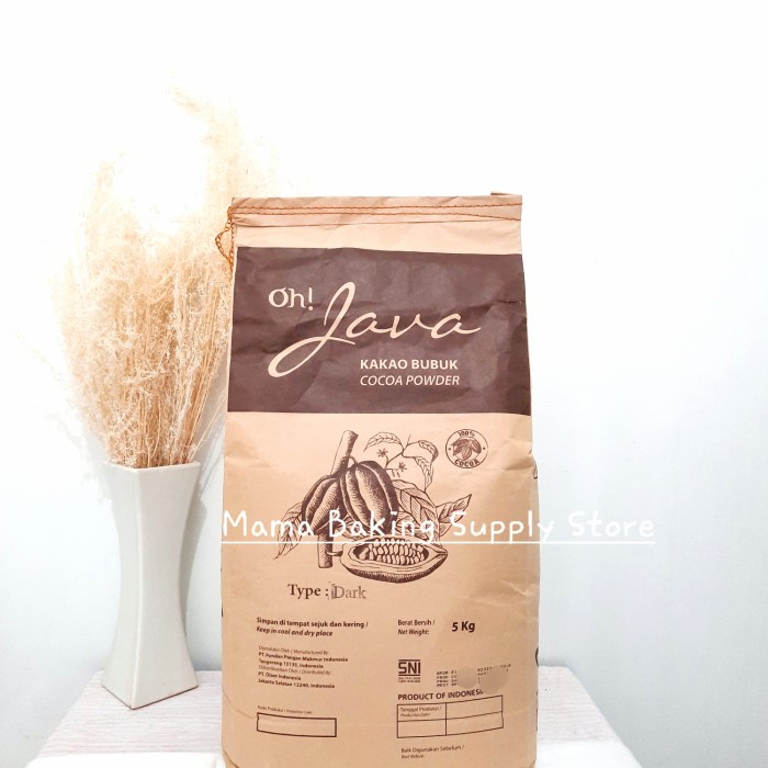 

OH OH! JAVA DARK Chocolate Cocoa Powder 1 KG Coklat Bubuk Wangi Enak