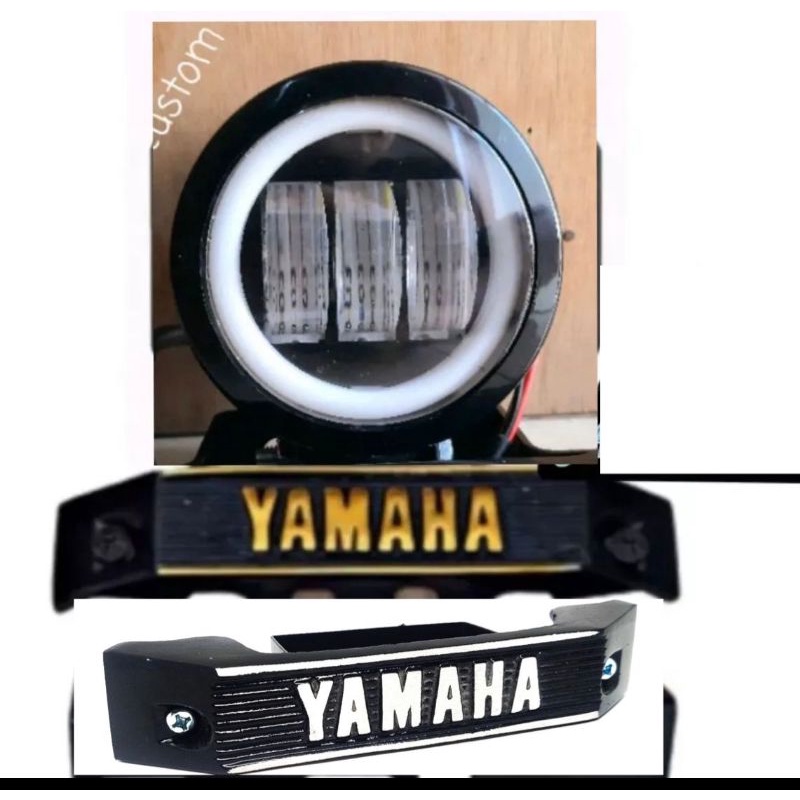 paket super ganteng rx king style lampu Daymeker 3 Mata Kotak Plus Breket Rx King