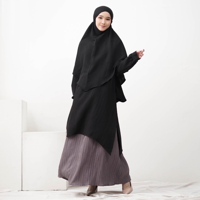 MINA TUNIK CRINKLE AIRFLOW By Hawacorner