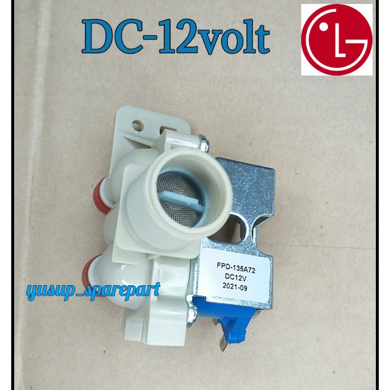 selenoid valve Mesin cuci LG 1 Tabung DC-12v Water inlet LG WVP-1150