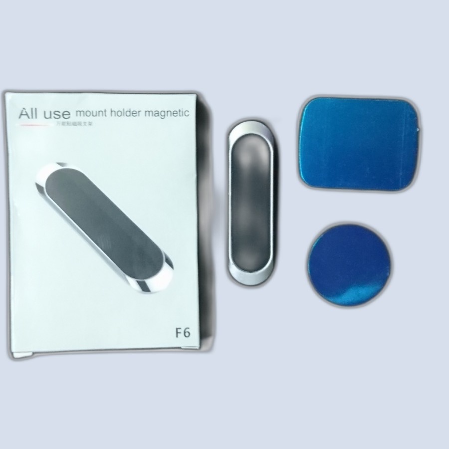 Car Holder Magnetic F6 Dudukan Handphone HP Magnet Mount Holder F6