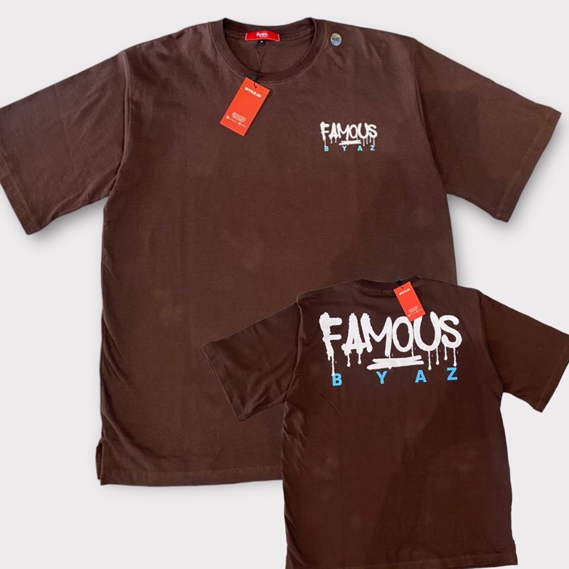 [OVERSIZE] T shirt BYAZ Famous