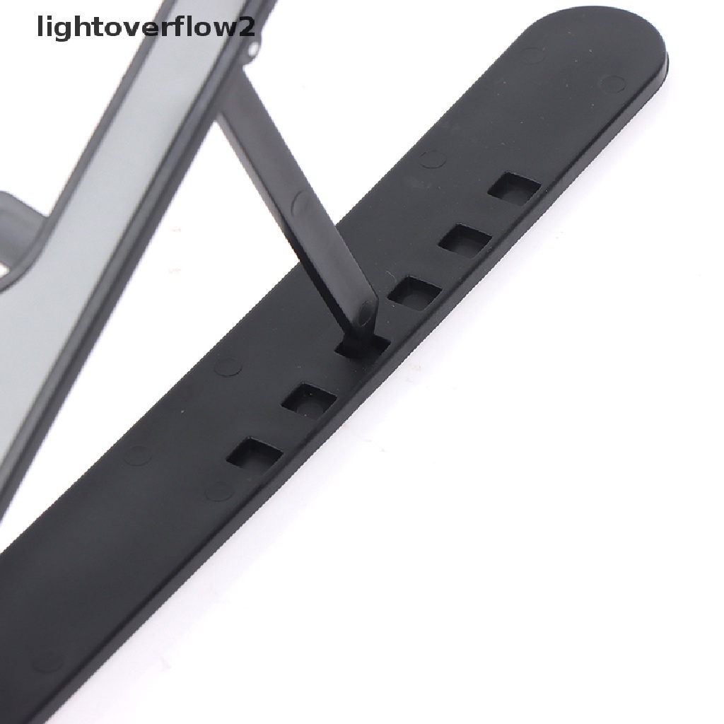 (lightoverflow2) Stand Laptop Lipat Adjustable Dengan Plat Lifg