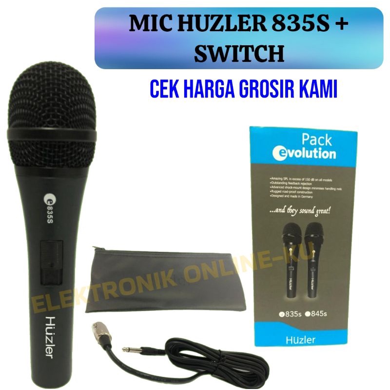 MIC HUZLER 835S + SWITCH