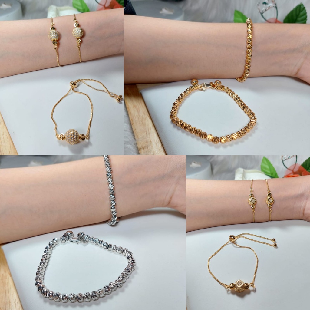 GELANG XUPING BIJI LADA + GELANG SERUT BOLA PERHIASAN WANITA