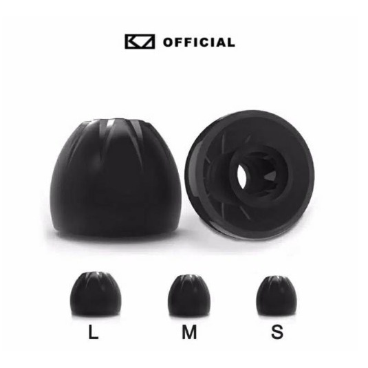 KZ Original Silicone Eartips for IEM 3 PAIR