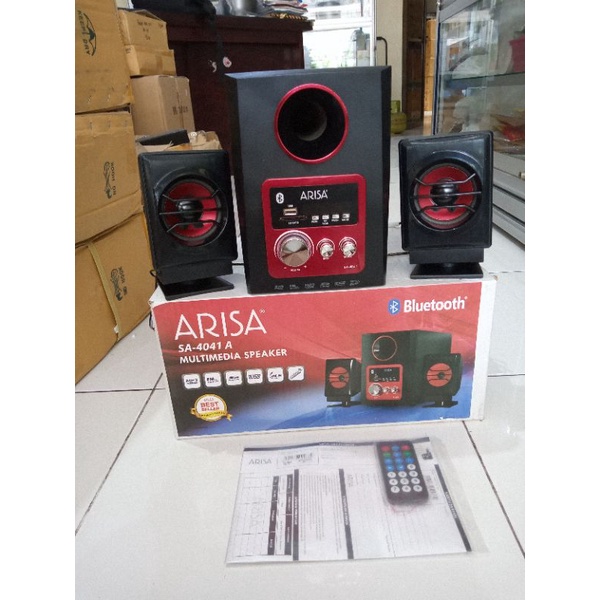 Speaker MP3 Radio Bluetooth Arisa SA 4041a
