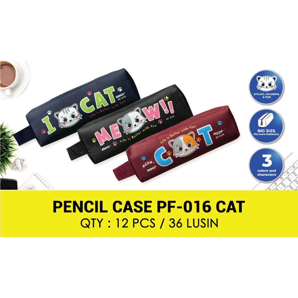 

Tempat Kotak Pensil Dompet Pocket Pouch / Tempat Pensil BIG