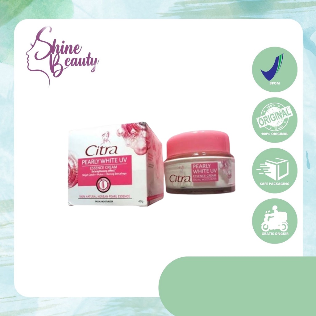 Citra Pearly 40g / Citra Pelembab Wajah Mutiara (pot)