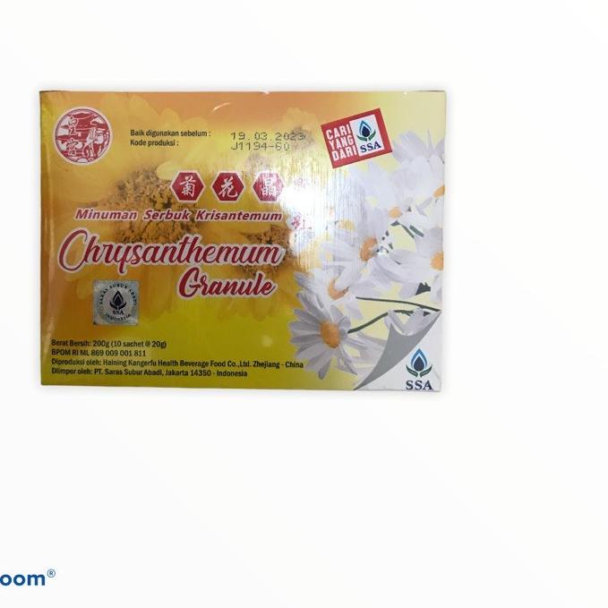 

10.10 ✨Promo✨ Teh Chrysanthemum Granule / Teh kembang / Minuman serbuk krisantemum 200g buruan
