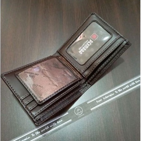 dompet lipat pria bahan kulit sintetis lokal berkualitas #dompet #dompetpria #dompetlokal #manwallet