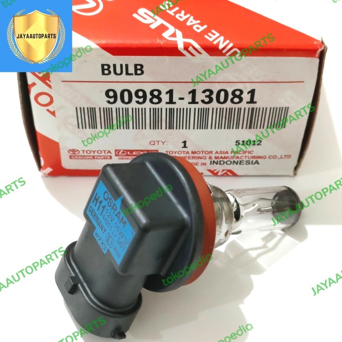 Boh lamp Halogen H11 OSRAM GERMANY Original 90981-13081