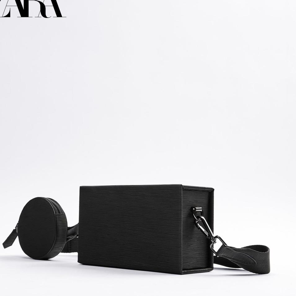 Harga Bersahabat [WBAG_IMPORT] NEW ARRIVAL TAS SLING BAG ZARA ZR/TAS SELEMPANG MAN RIGID MINI DUO CR