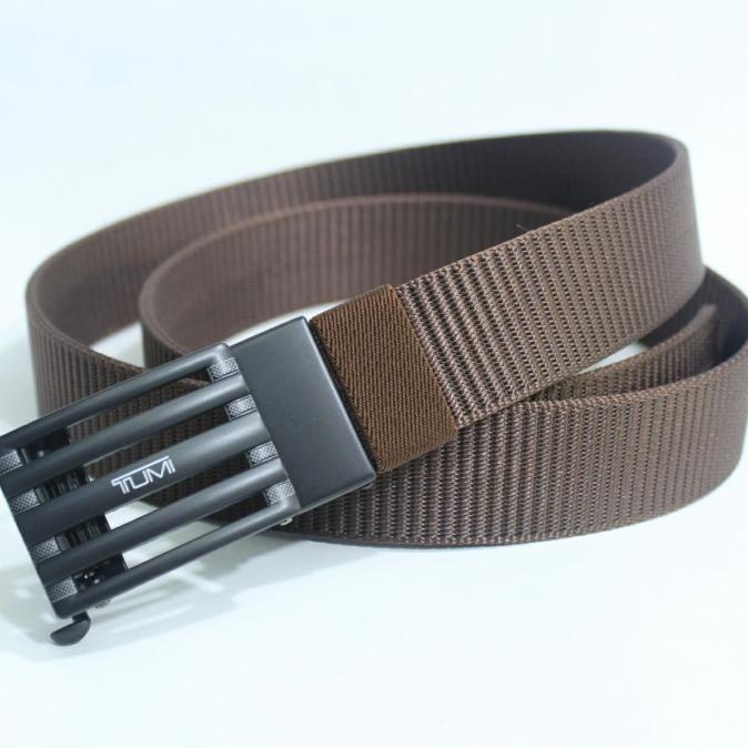 [BISA COD] ikat pinggang TUMI/sabuk/belt/gesper pria kulit asli,import usa