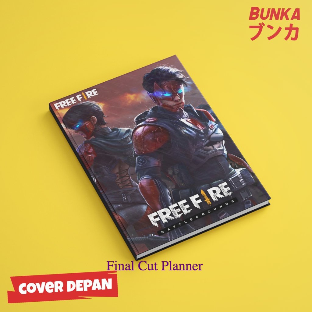 

Notebook Free Fire B Hardcover A5 Buku Tulis Catatan Notes Agenda Planner Jurnal planner