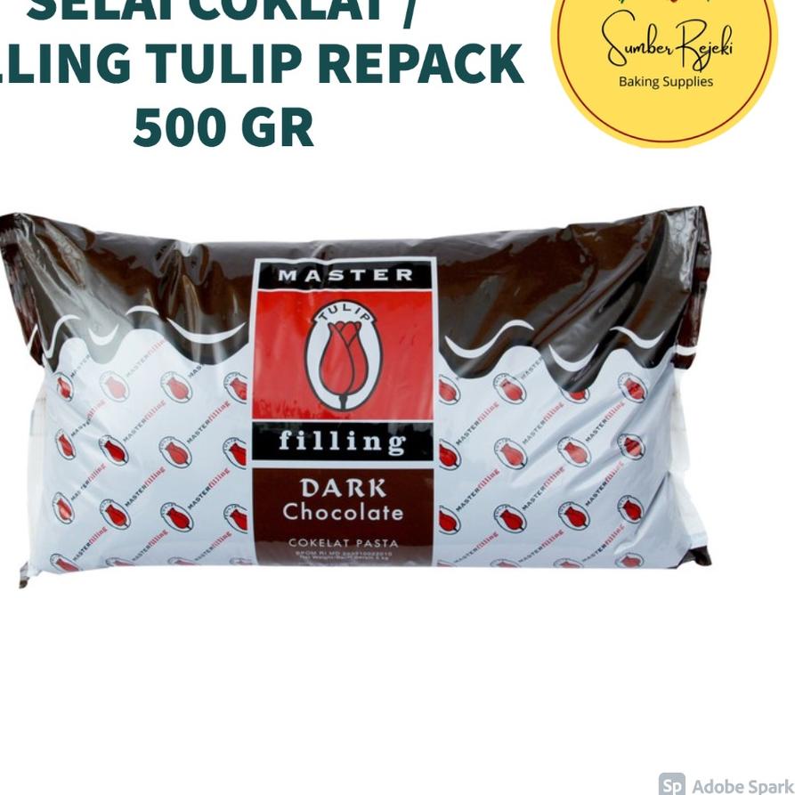 

✨BIG SALE✨ Selai Coklat / Cokelat Tulip | Filling Tulip 500 Gr !!!