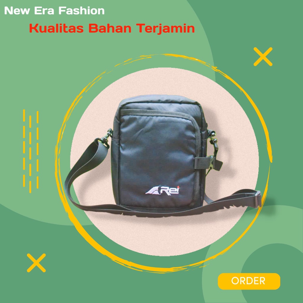 Rei Tas Selempang Pria Wanita anti air Tas Organizer Dompet Organizer Tote bag handbag organizer - P