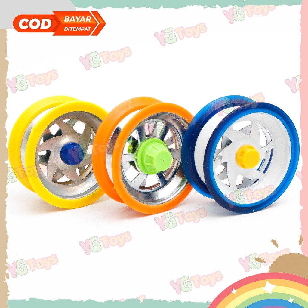 YGtoys Mainan Anak Yoyo Besi Bearing Mainan Anak Cowo Anak Laki Laki