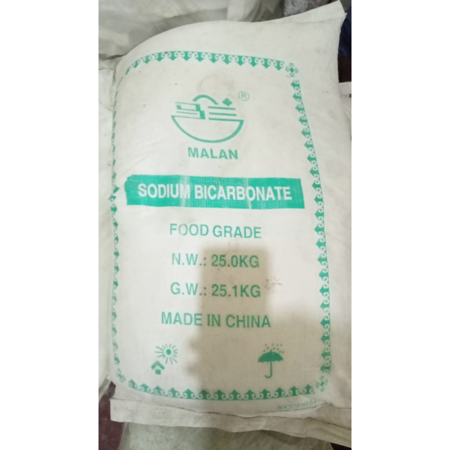 

SODA KUE FOOD GRADE / SODIUM BICARBONATE / NATRIUM BICARBONATE / BAKING SODA 25KG