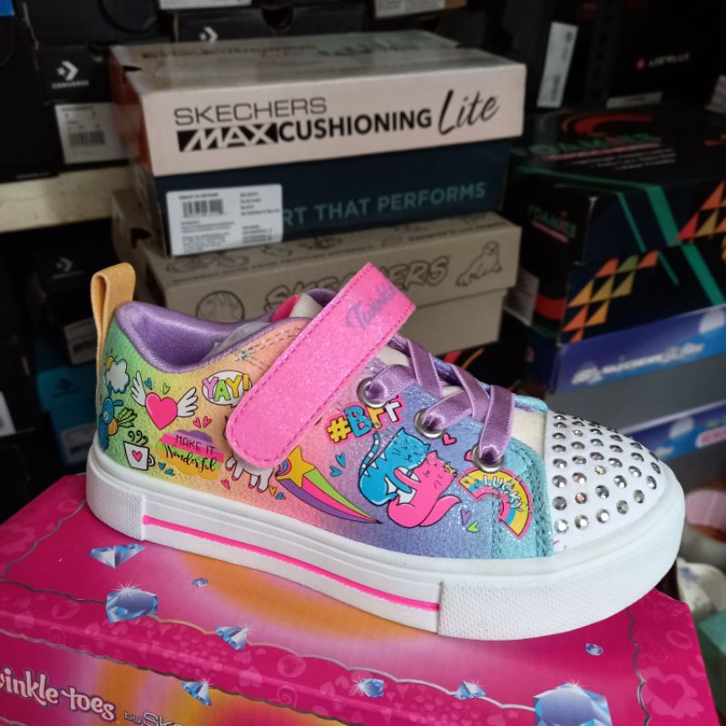Skechers Anak Perempuan Twinkle Toes Original