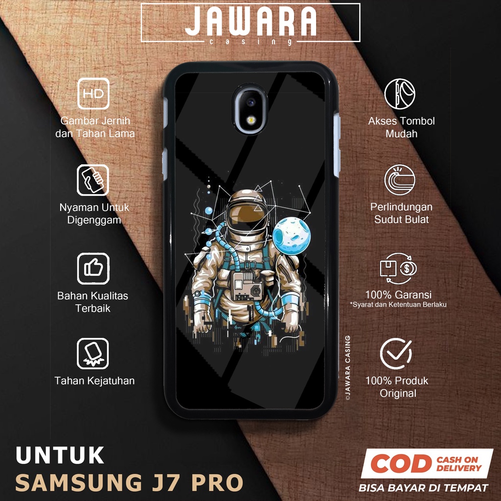 Case Samsung J7 Pro Casing Samsung J7 Pro Jawara Casing [AST1] Case Glossy Case Aesthetic Custom Cas