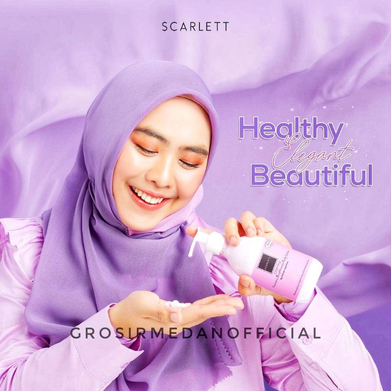 SCARLETT WHITENING CHARMING SERIES - WANGI LEMBUT MENCERAHKAN