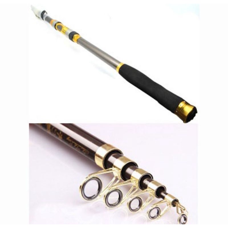 Yuelong Joran Pancing Antena Portable Carbon Fiber Sea Fishing Rod