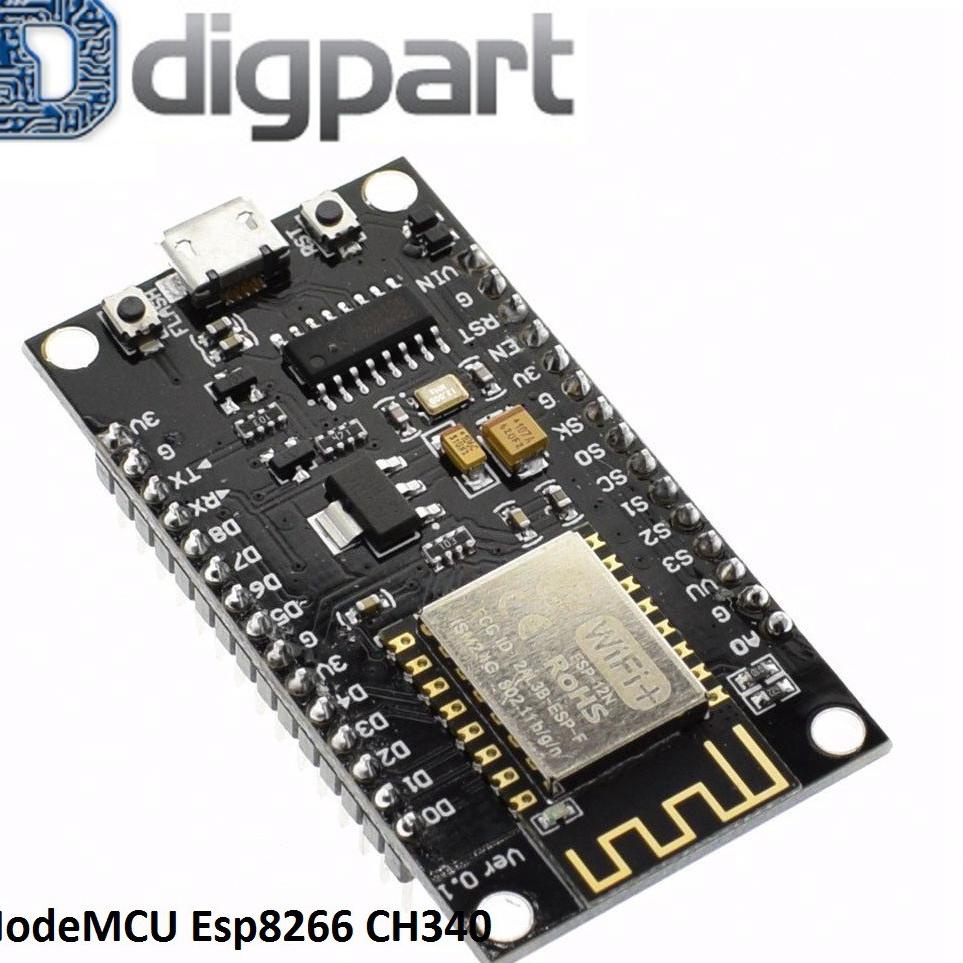 Jual Harga Diskon NodeMCU ESP8266 Base Arduino IOT G0B | Shopee Indonesia