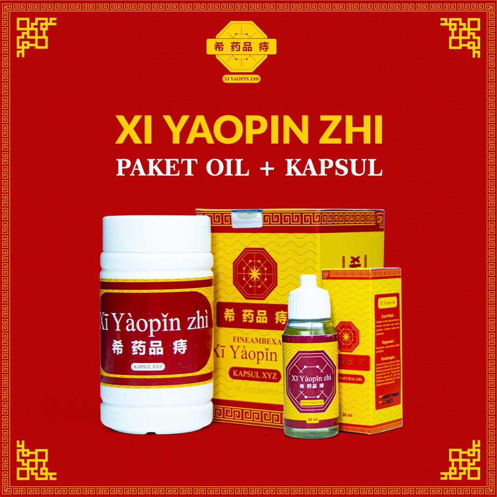 XI YAOPIN ZHI Obat Wasir Ambeyen Cina Ampuh BPOM