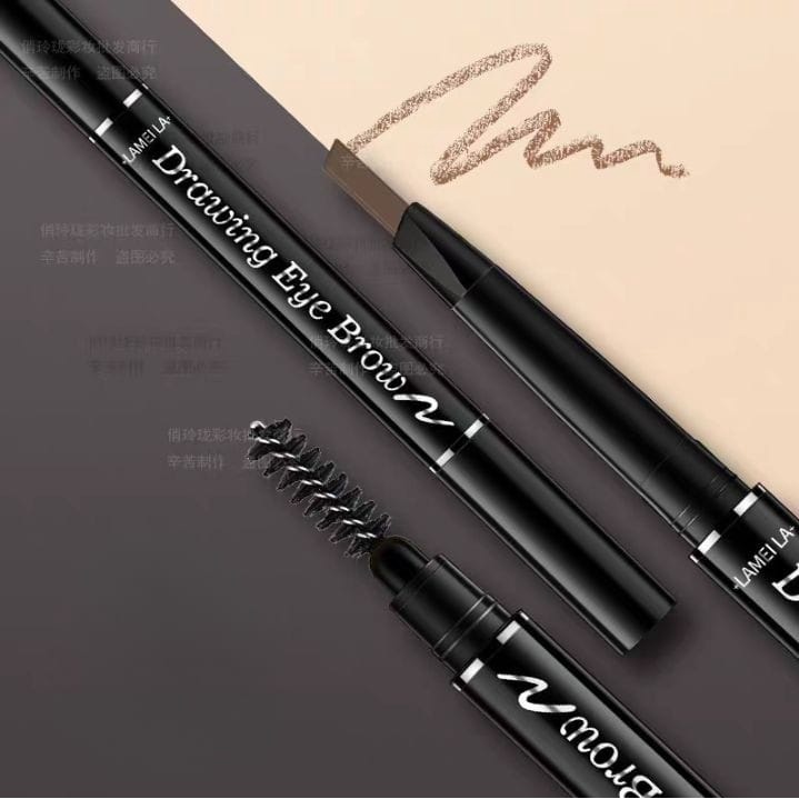 Lameila Eyebrow Double Heads  Pencil Long Lasting Pen Waterproof By Aurora 789