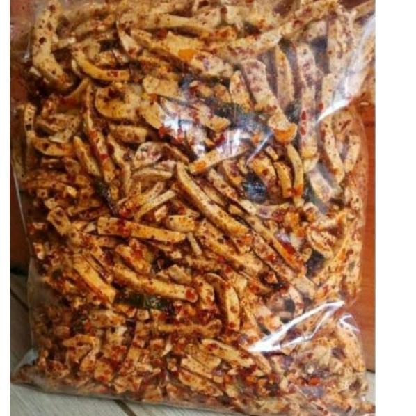 

Kejar Promo--BASRENG STIK PEDAS AROMA DAUN JERUK/SNACK KILOAN BERAT 180 G