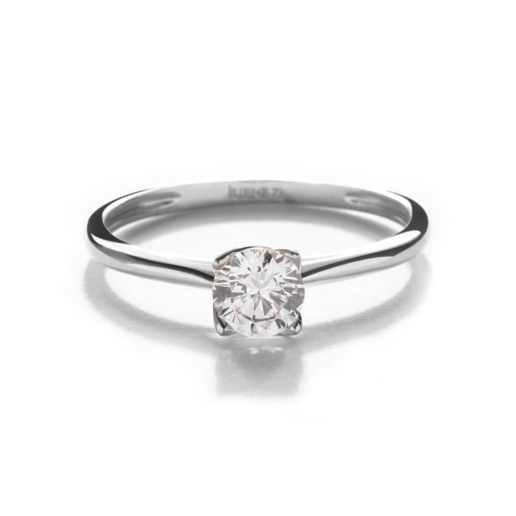 Cincin Emas 7K - Grace Solitaire Gold Ring - Florence - Juene Jewelry