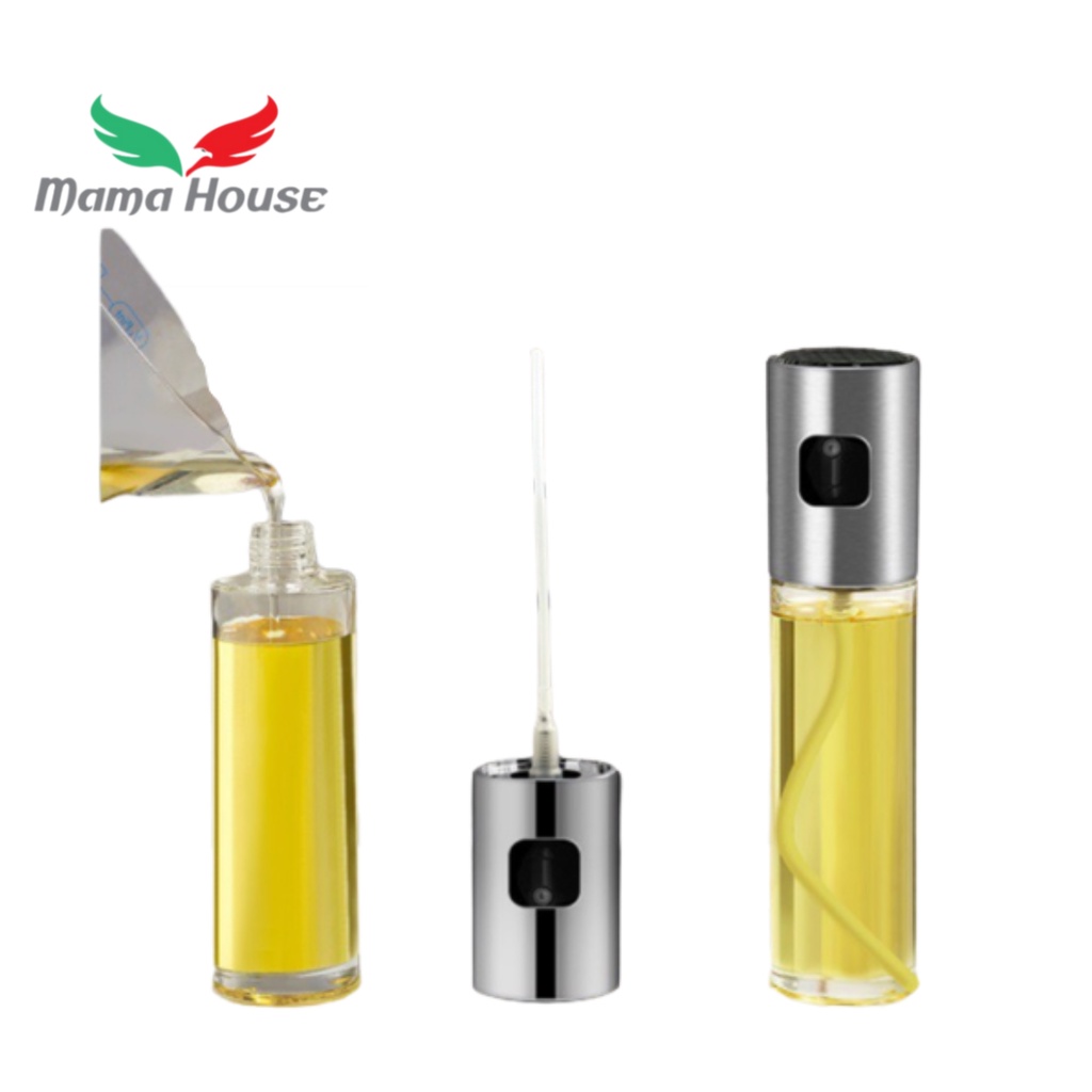 [MH] Botol Minyak Spray 100ml Bahan Kaca