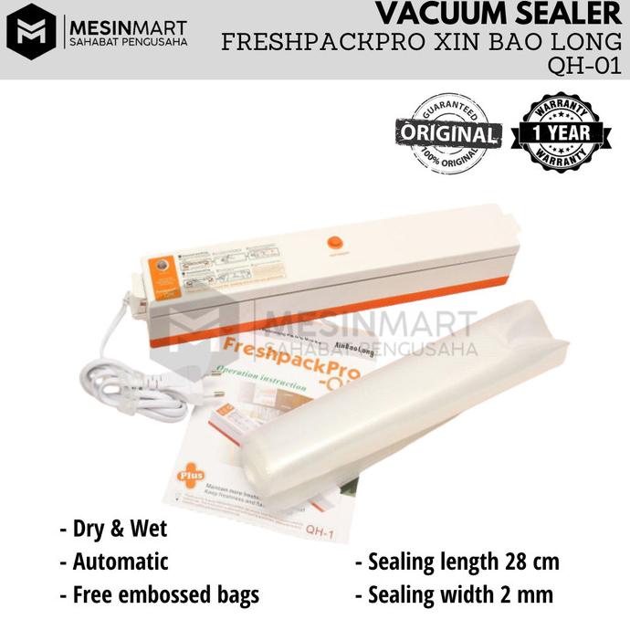 Vacuum Sealer Vakum Kering Basah FreshpackPro Xin Bao Long ORI Garansi