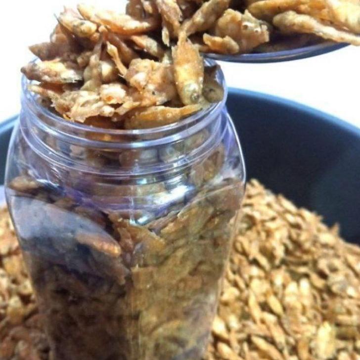 

7.7 Terlaris Paling murah Baby Fish ikan crispy/ikan nila kecil goreng toples