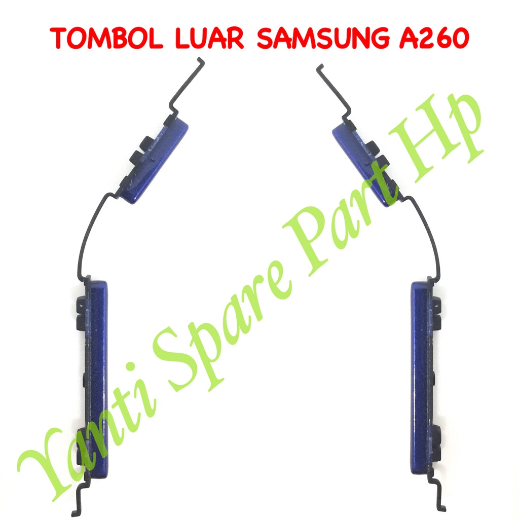 Tombol Luar On Off Volume Samsung A260 A202 A2 Core A20E Original Terlaris New