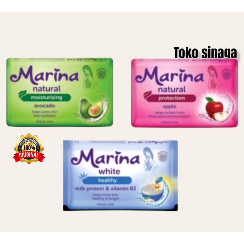 Sabun Batang Marina 60 gr All Variant.