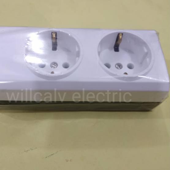 Import Terlaris STOP KONTAK BROCO 2 LUBANG OB 15321 NCP - STOP KONTAK BROCO 2 LUBANG TEMPEL TEMBOK ?