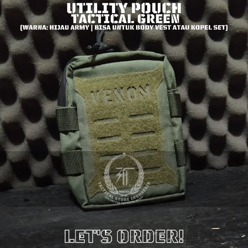 Pouch Tactical Green Venom