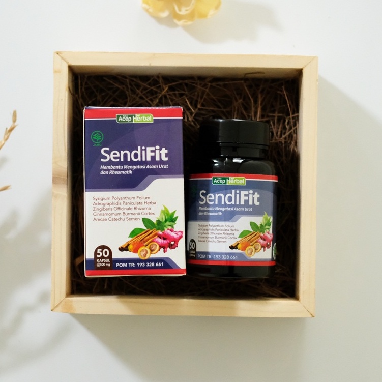 SendiFit Obat Sindrom Piriformis Sakit Nyeri Otot Bokong dan Tungkai Pinggul Alami Isi 50 Kapsul Herbal Original