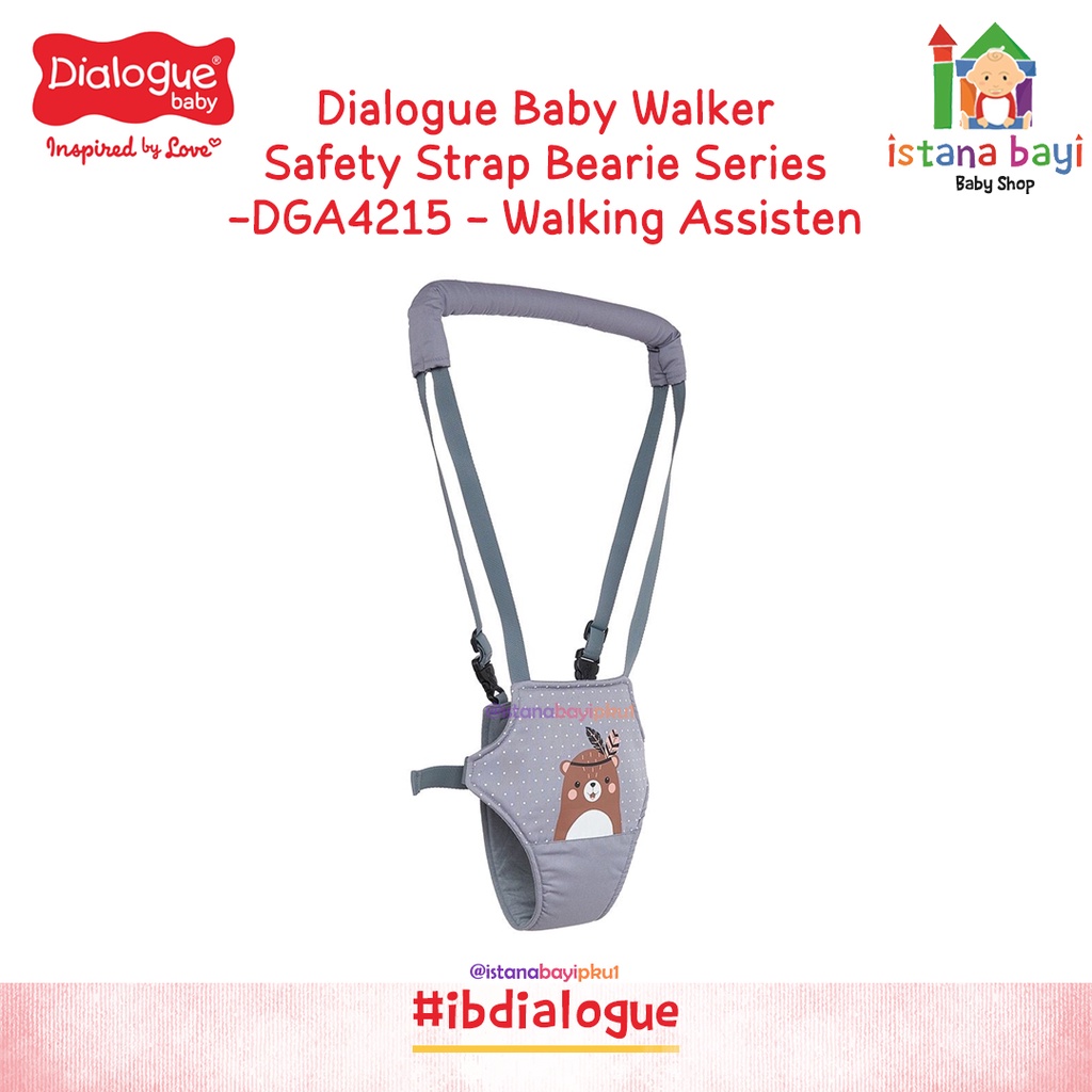 Dialogue Baby Walker Safety Strap Bearie Series - DGA4215/Alat Bantu Jalan