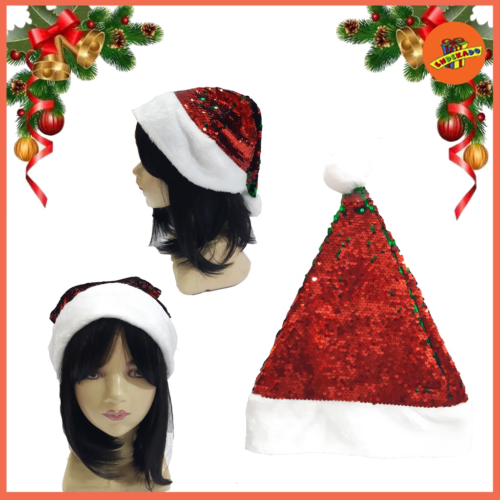 TOPI NATAL KARAKTER - Hiasan Topi Natal